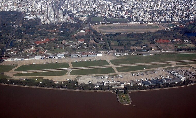 Cómo es el plano del Aeroparque Jorge Newbery para viajeros