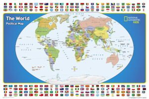 mapa historico de argentina para ninos colorido